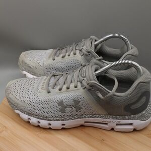 Under Armour Shoes Mens 9 Grey HOVR Infinite 4 Running Sneakers 3022587-103 Flaw